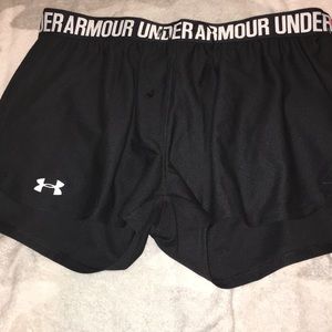 Nike underarmour heat gear shorts